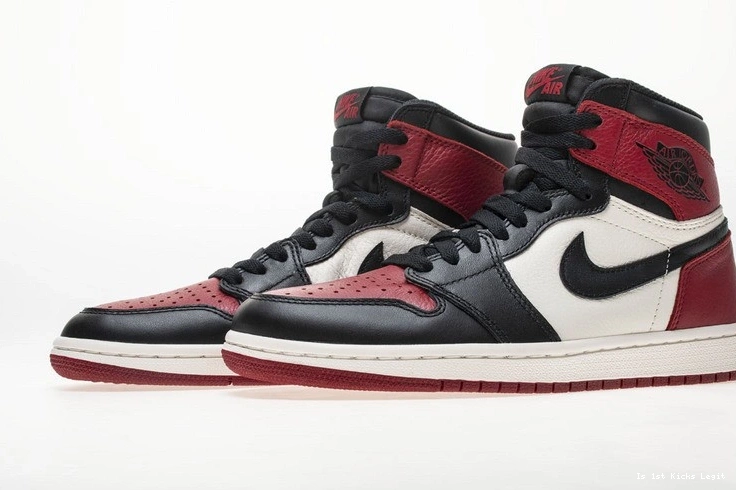 555088-610 Bred Jordan Retro Toe 1 High Air OG 0407